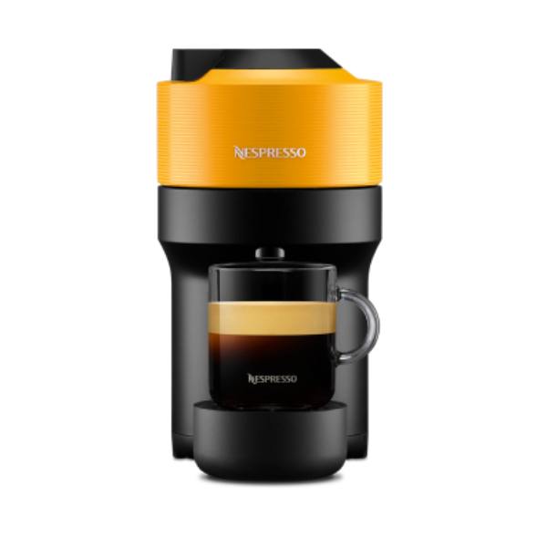 NESPRESSO Vertuo Pop Καφετιέρα με Κάψουλα, Κίτρινο