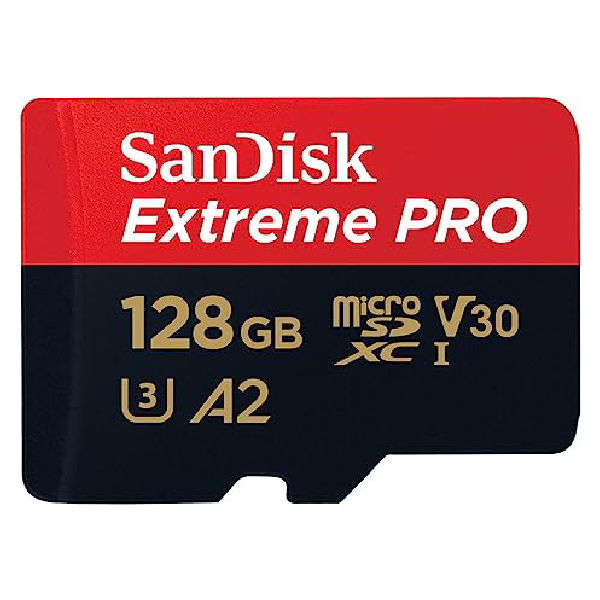 SANDISK SDSQXCD-128G-GN6MA Extreme Pro MicroSD Κάρτα Μνήμης, 128 GB
