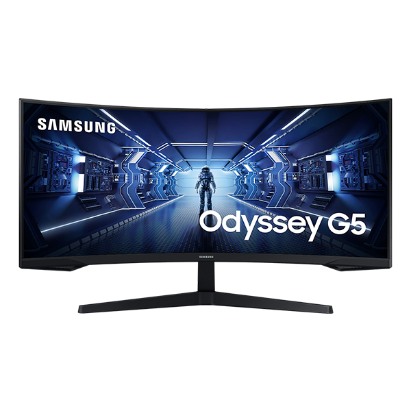 SAMSUNG LC34G55TWWPXEN G55T Odyssey Κυρτή Gaming Οθόνη Ηλεκτρονικού Υπολογιστή, 34″