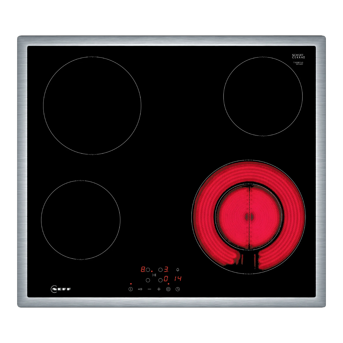 NEFF T16SBF1L0 Κεραμική Εστία, 60 cm