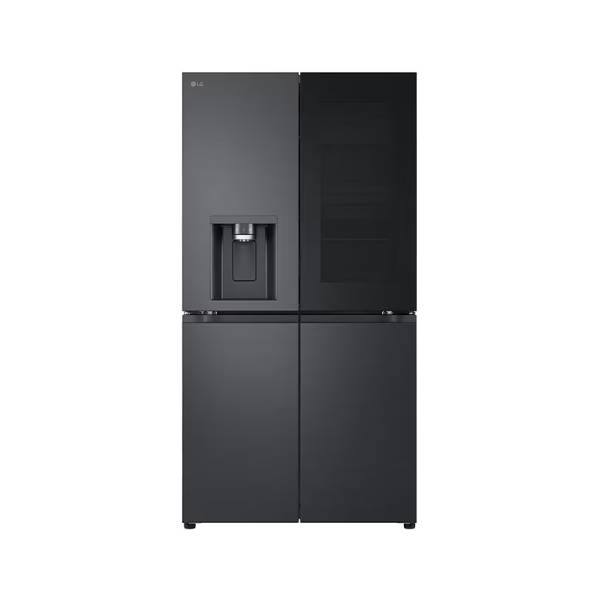 LG GMG960EVEE Ψυγείο Ντουλάπα, Με απευθείας Σύνδεση Νερού, Μαύρο