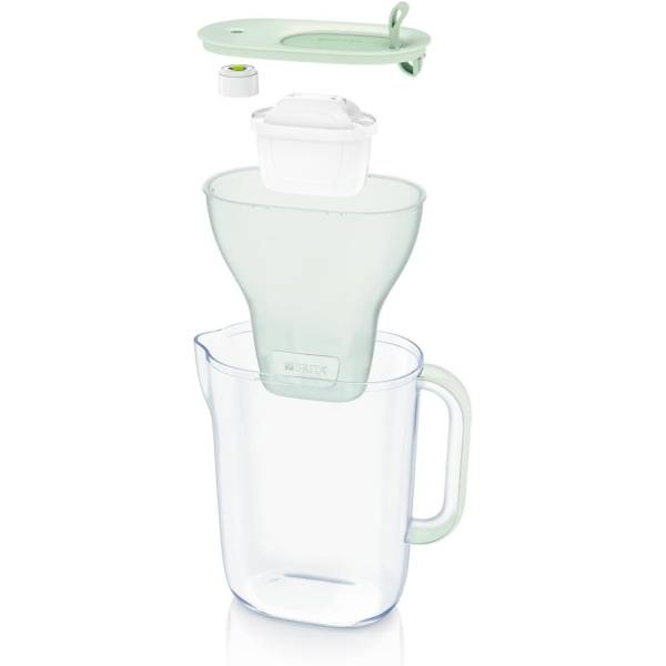 BRITA Style Eco Κανάτα Σερβιρίσματος 2.4 Λίτρα, Ανοιχτό Πράσινο
