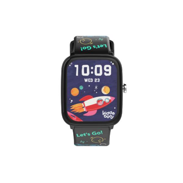 EGOBOO KB019C2BLK Kiddoboo Παιδικό Smartwatch 2.0, Μαύρο