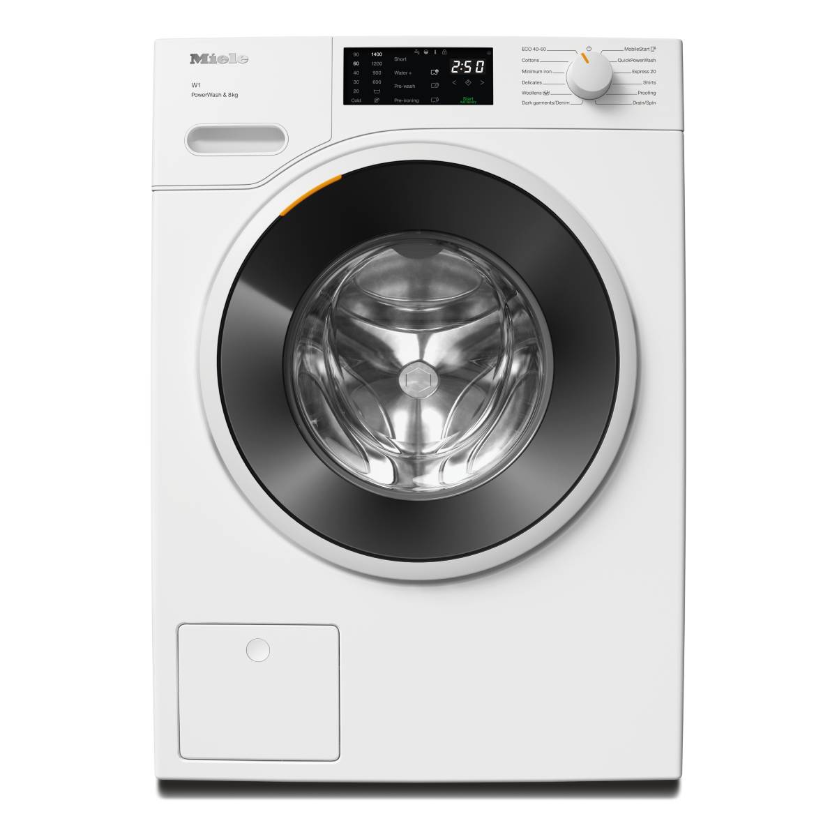 MIELE WWB 360 WCS Πλυντήριο Ρούχων με WiFi 8 kg, Άσπρο