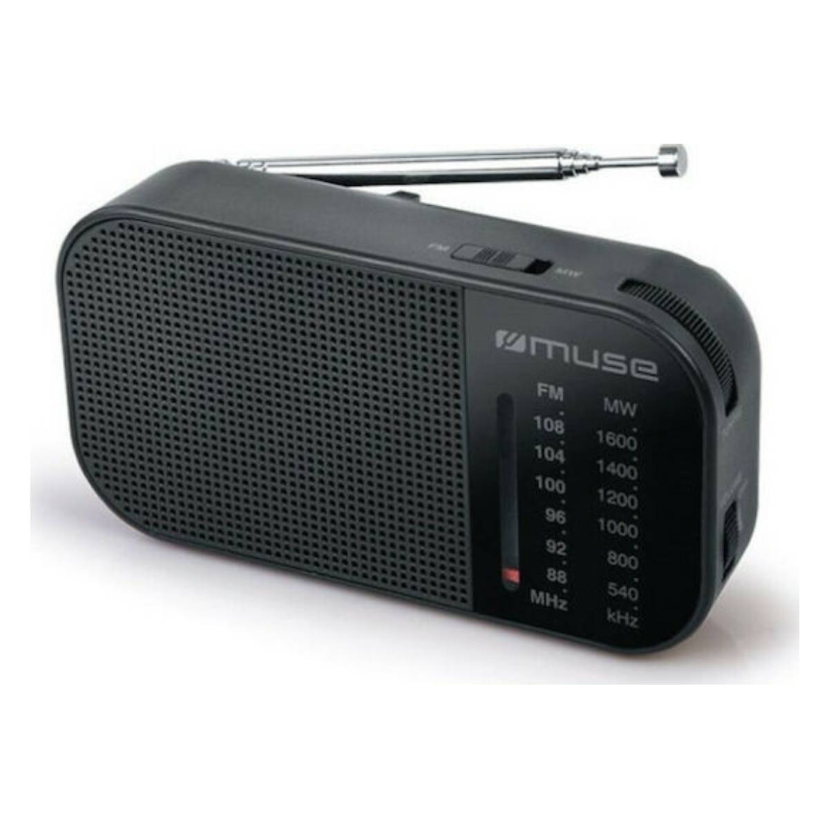 MUSE M-025 R Ασύρματο Ραδιόφωνο, Μαύρο