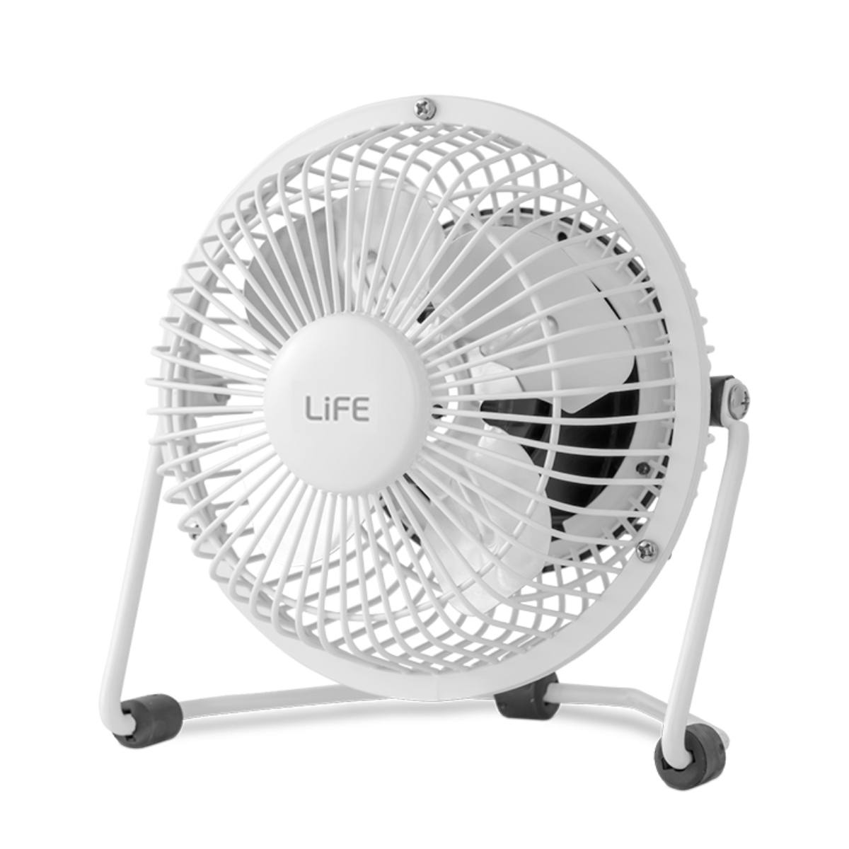 LIFE 221-0449 Super 4 Mini Ανεμιστήρας, Άσπρο