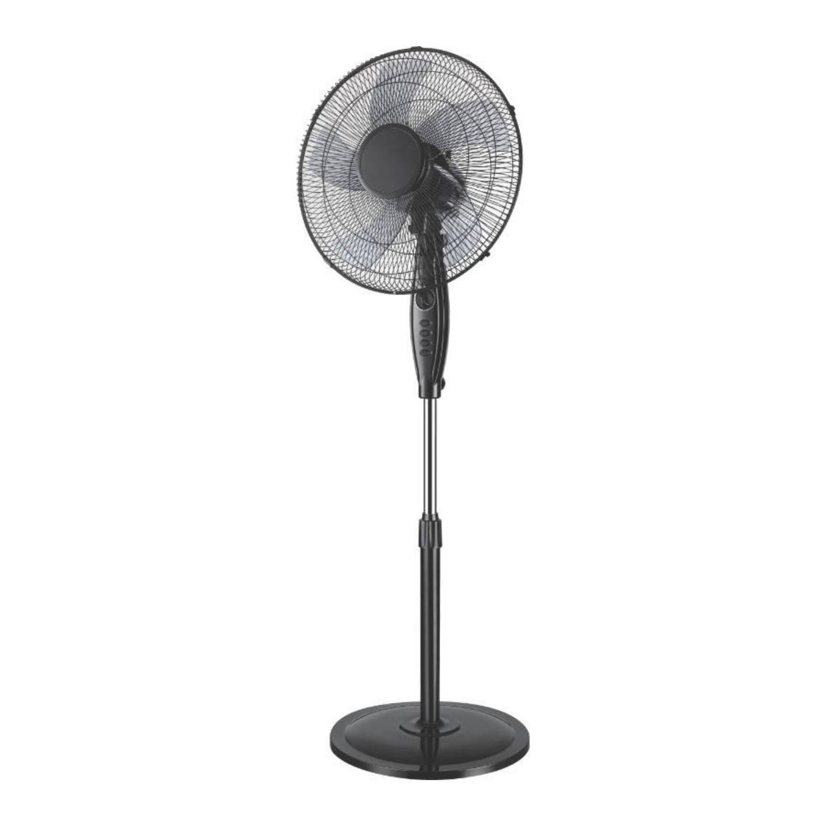 MATESTAR MAT-BK5P Ανεμιστήρας Δαπέδου με Χρονοδιακόπτη, Μαύρο