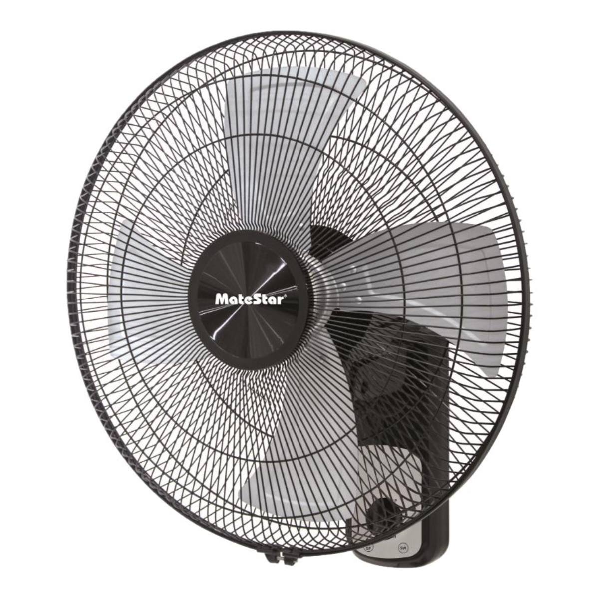 MATESTAR MAT-1832RC Επιτοίχιος Ανεμιστήρας 18″, Μαύρο
