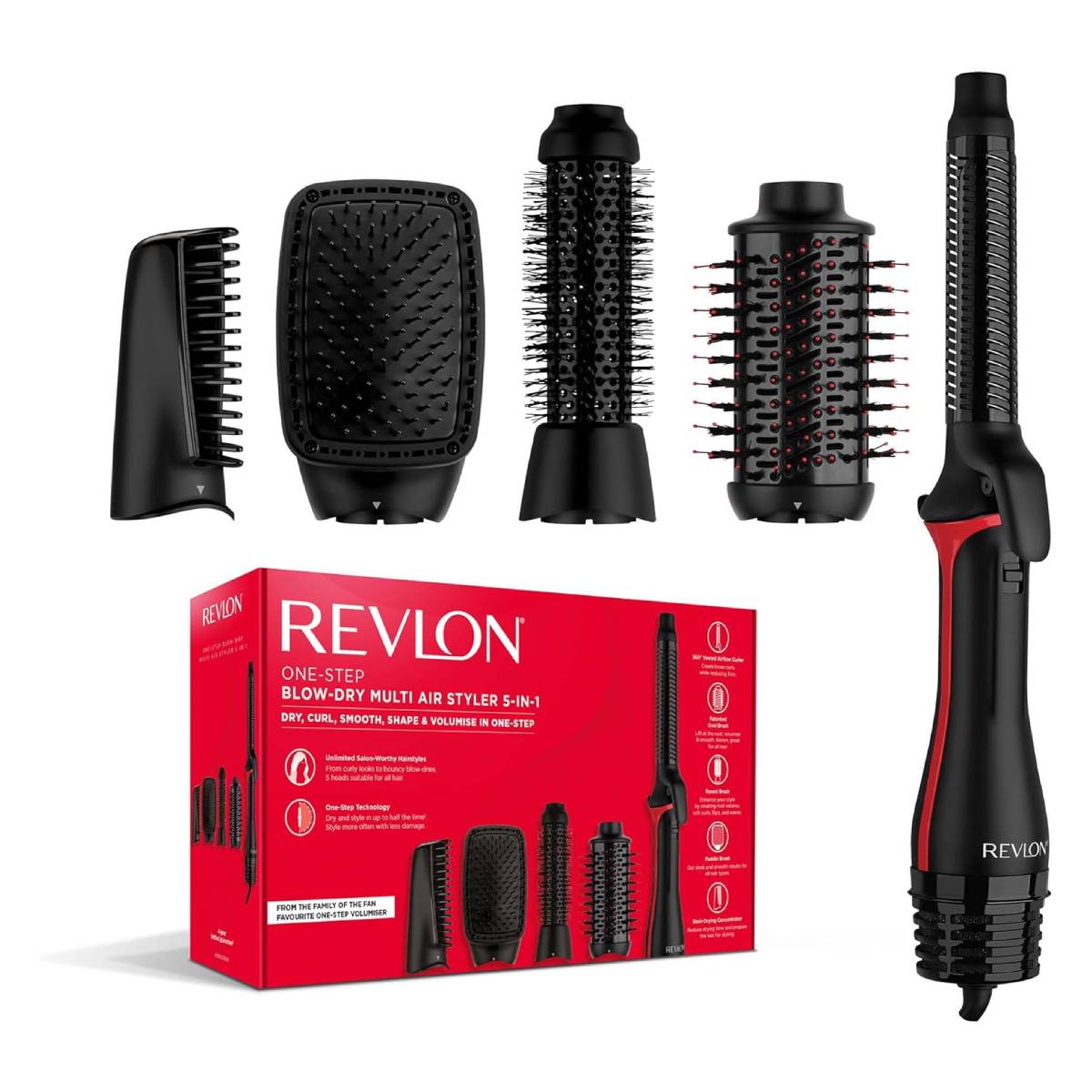 REVLON RVDR5370 Multi A-Styler Μαλλιών 5 σε 1