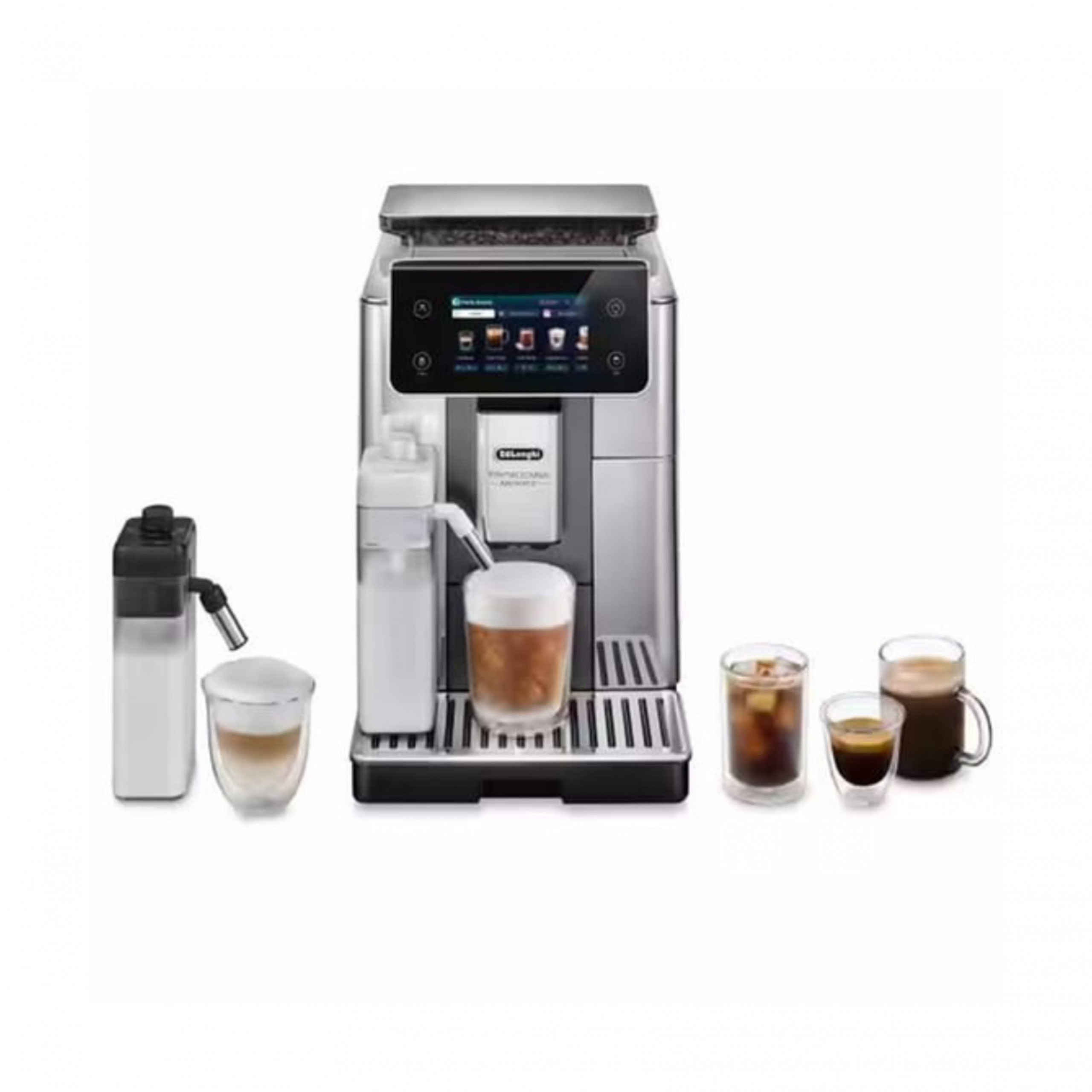 DELONGHI ECAM630.75TSM Primadonna Aromatic Αυτόματη Καφετιέρα, Ασημί
