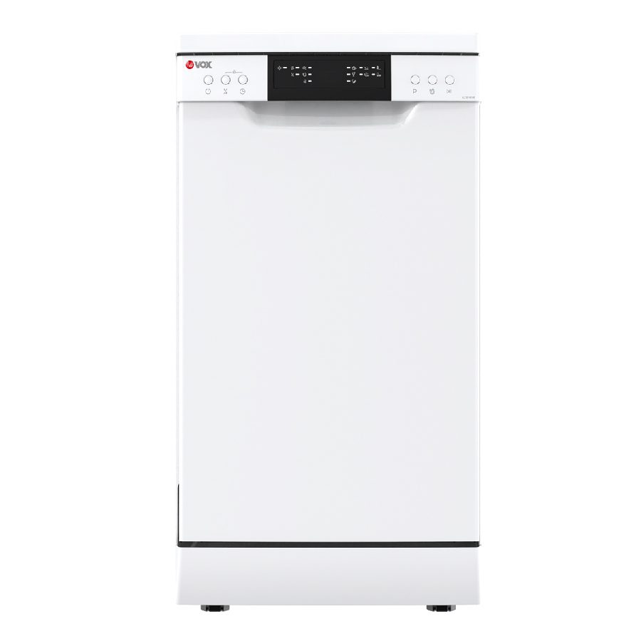 Vox LC107618E Free Standing Dishwasher, 45cm width