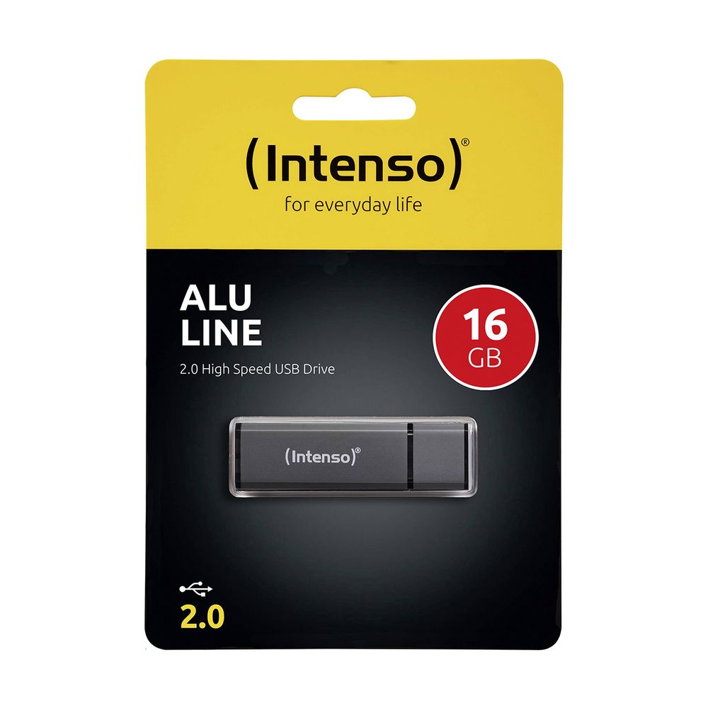 Intenso 16GB Alu Line Anthracite