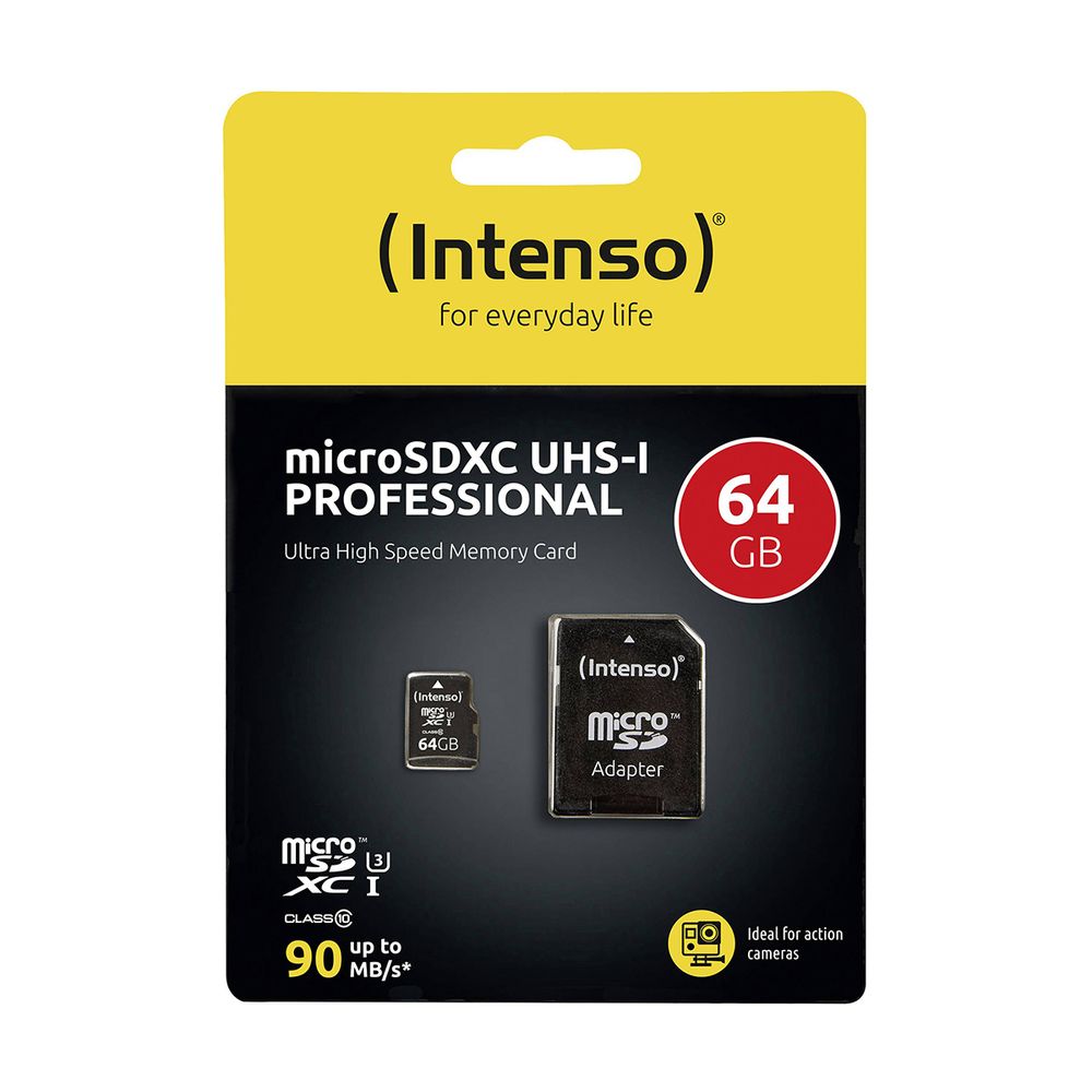 Intenso Micro SD 64GB Professional