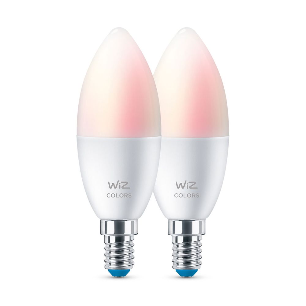 Wiz Smart Bulb Candle 40W C37 E14 Color 2 Τμχ