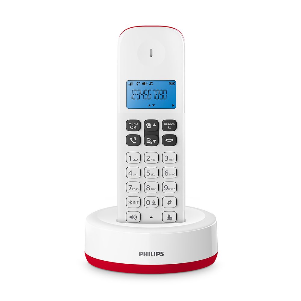 Philips Philips D1611R/GRS Red