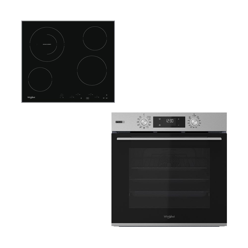 Whirlpool OMSK58HU1SX Inox & AKT8601/IX