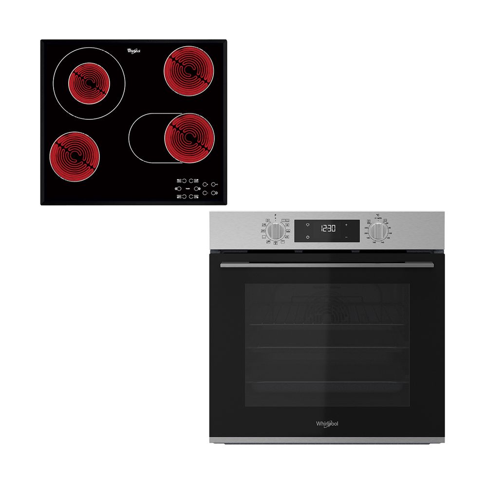 Whirlpool AKT 8190/BA & OMK58HR0X Inox