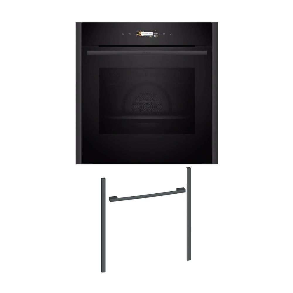 Neff NOV60E2A0 Εντοιχιζόμενος φούρνος B29CR3AY0 & Anthracite Grey Flex Design Kit