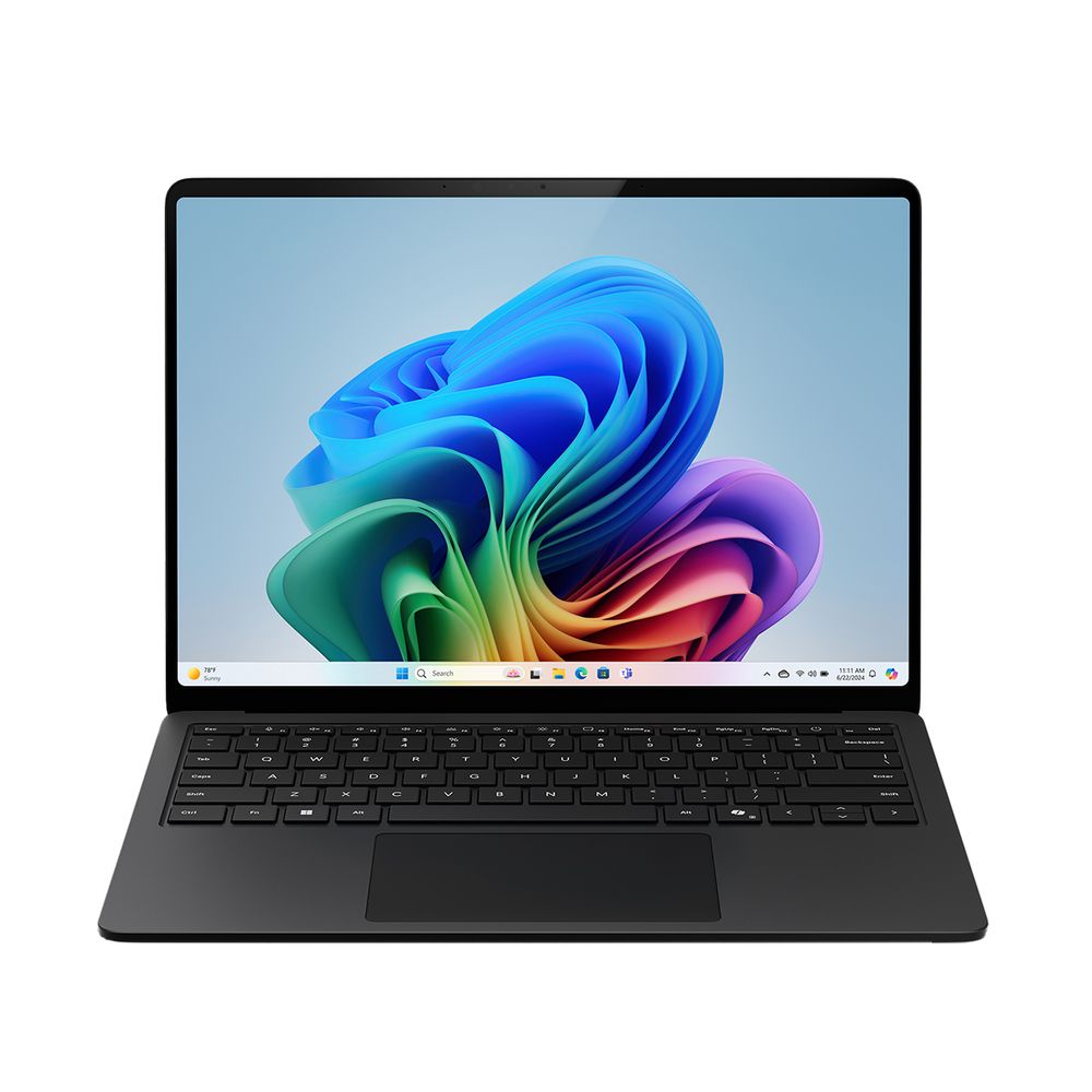 Microsoft Surface Laptop Copilot+ PC 13" Snapdragon X Elite C12/16GB/512GB Black