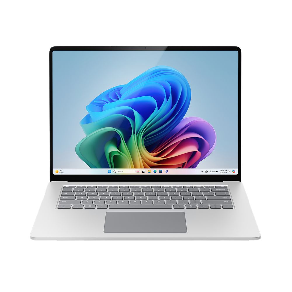 Microsoft Surface Laptop Copilot+ PC 15" Snapdragon X Elite C12/16GB/256GB Platinum