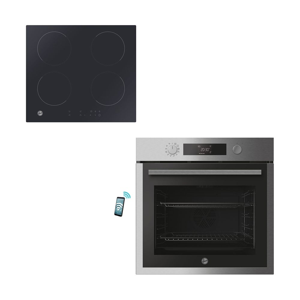 Hoover UP5B3YTX Inox & HI642CTT/1