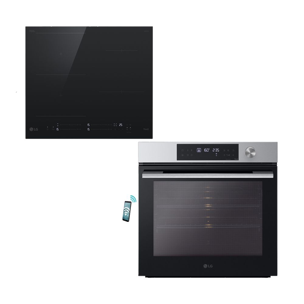LG CBIZ2435B & WSED7612S Inox