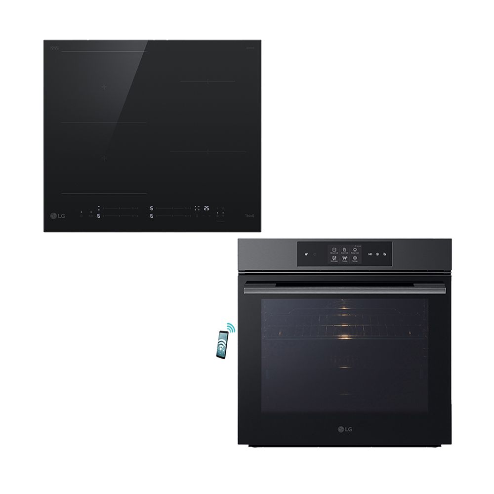 LG CBIZ2435B & WSED7665B Ανθρακί