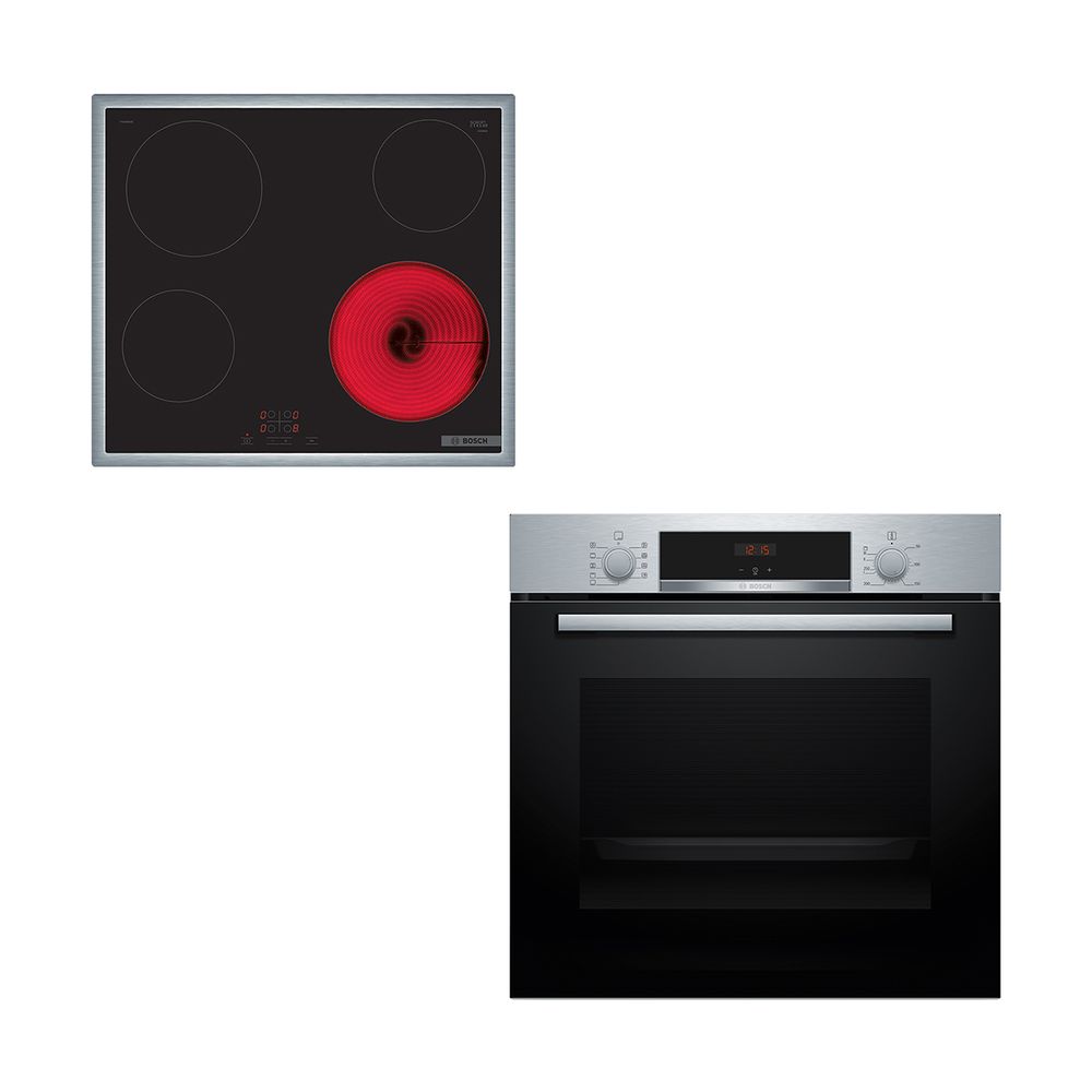 Bosch HBA534ES4 Inox & PKE645BA2E