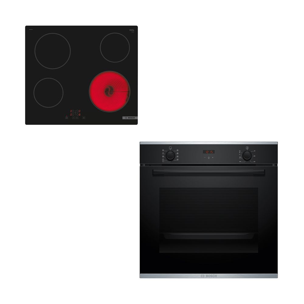 Bosch HBA234EB3 Black & PKE61RBA2E