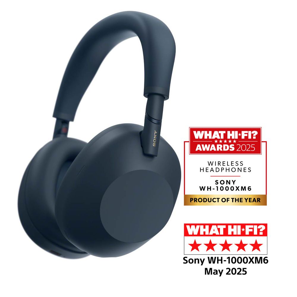 Sony WH-1000XM6 Flagship Noise Cancelling Wireless Over Ear Headphones Midnight Blue