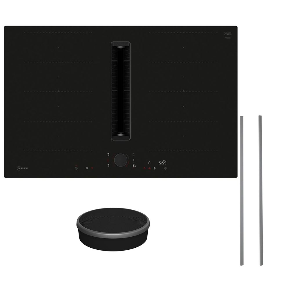 Neff V68YYX4B0 Επαγωγική Εστία & Z9801TWAY0 Twist Pad Flex & Z9802PFAY0 Anthracite Grey Flex Design
