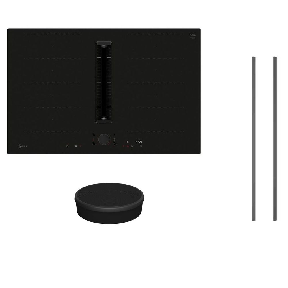 Neff V68YYX4B0 Επαγωγική Εστία & Z9801TWDY0 Twist Pad Flex & Z9802PFDY0 Deep Black Flex Design