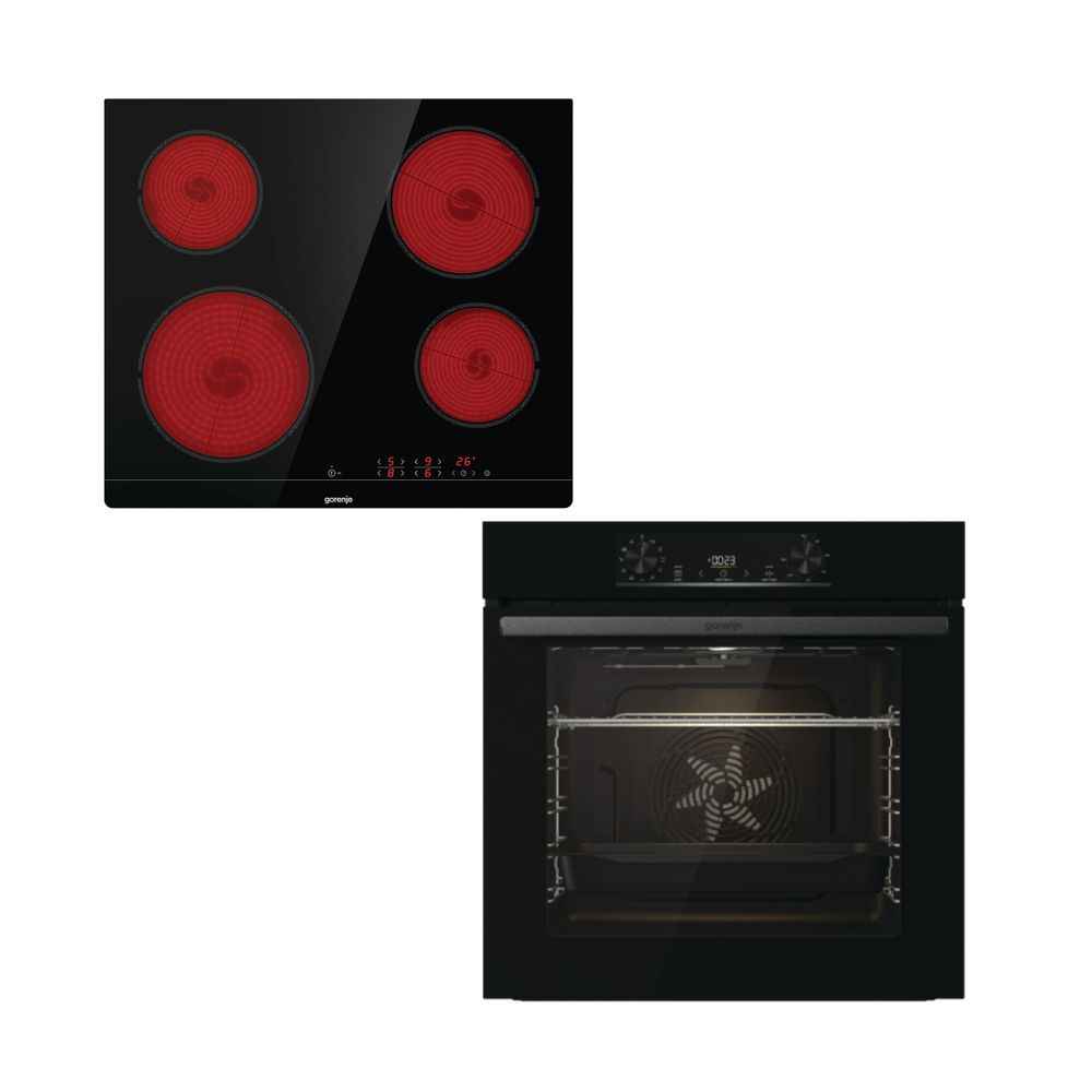Gorenje BO6735E02BK Black & ECT641BSC Black