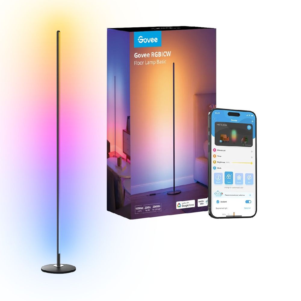 Govee RGBICW Floor Lamp 136cm