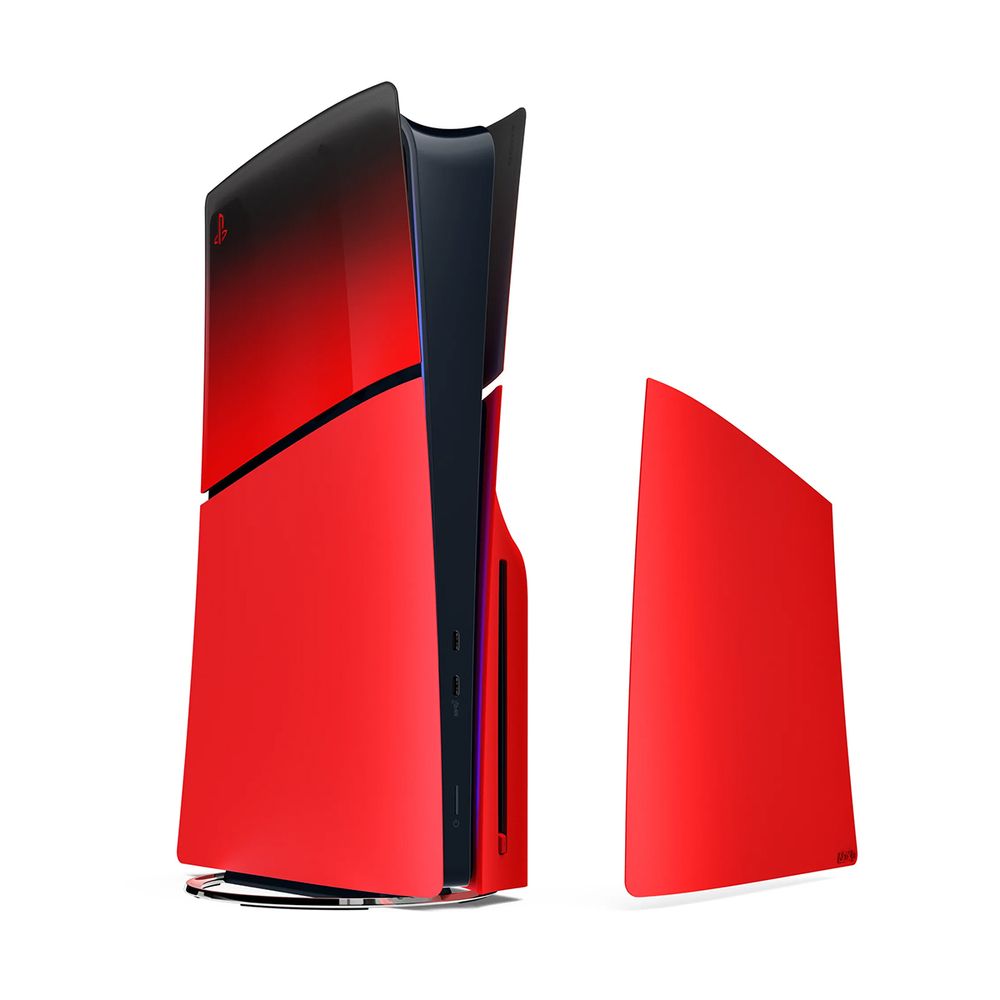 Sony PS5 Console Cover Techno Red Hyperpop Collection