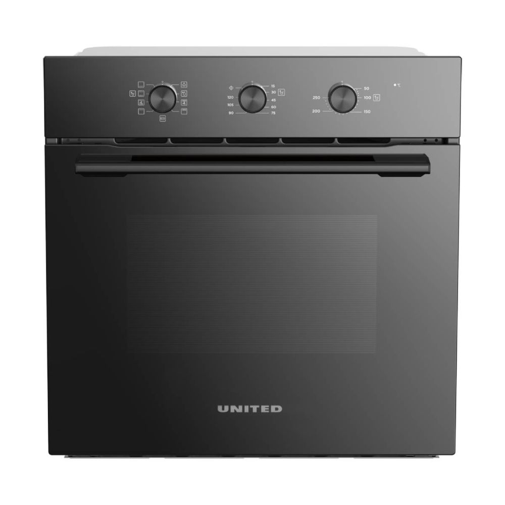 United UBO-69702B Black Glass