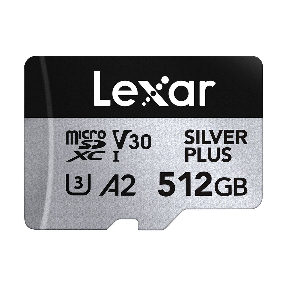 LEXAR microSD 512GB 205R/150W Silver+