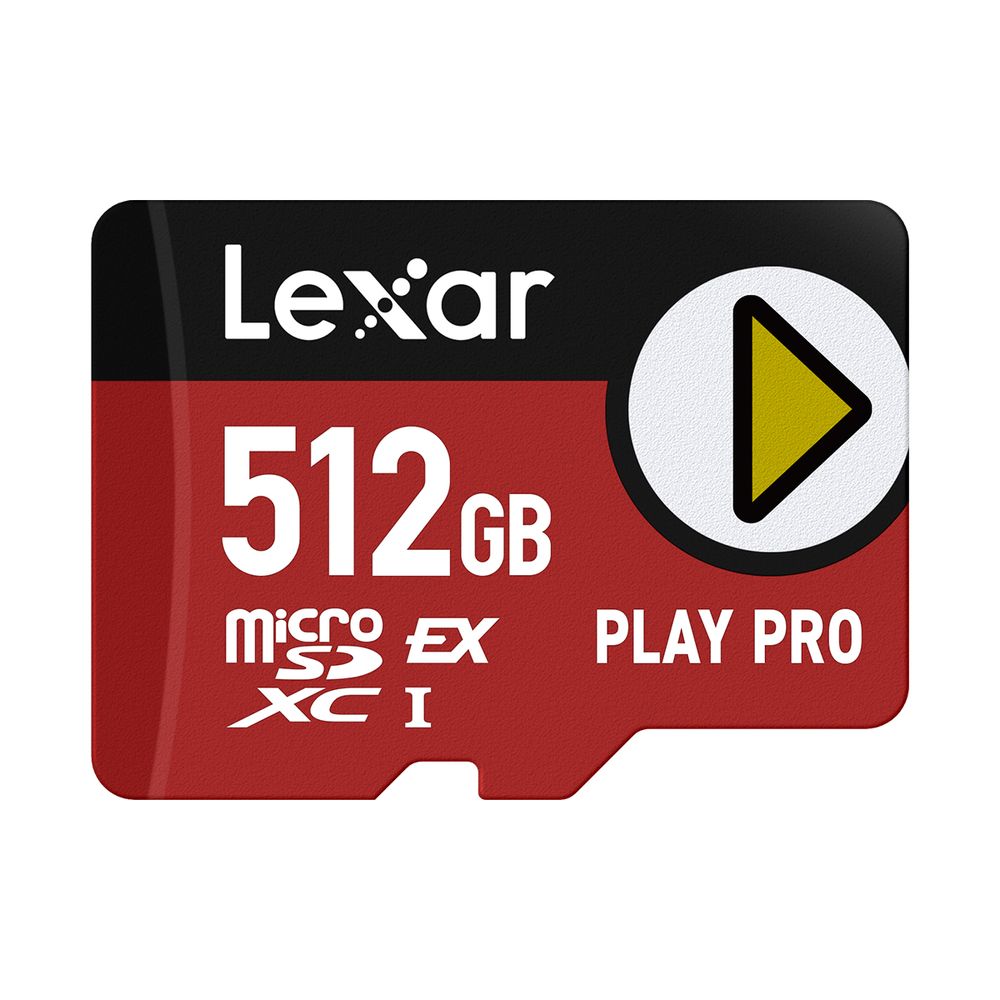 LEXAR microSD Play Pro 512GB 900R/600W