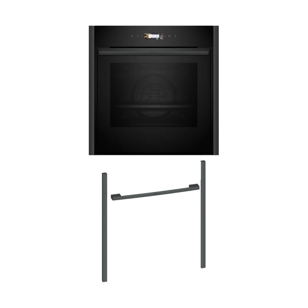 Neff B59CR3AY0 Φούρνος Εντοιχιζόμενος & Z9060AY0 Anthracite Grey Flex Design Kit