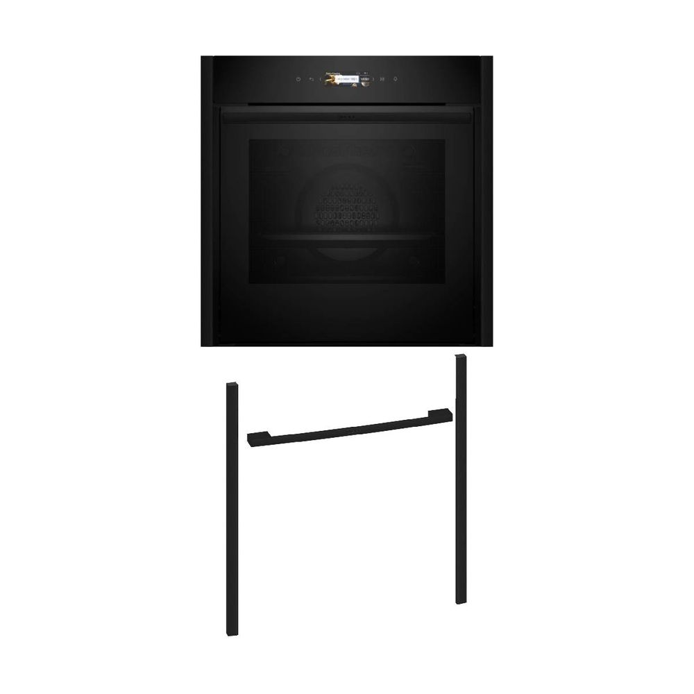 Neff B59CR3AY0 Φούρνος Εντοιχιζόμενος & Z9060DY0 Deep Black Flex Design Kit