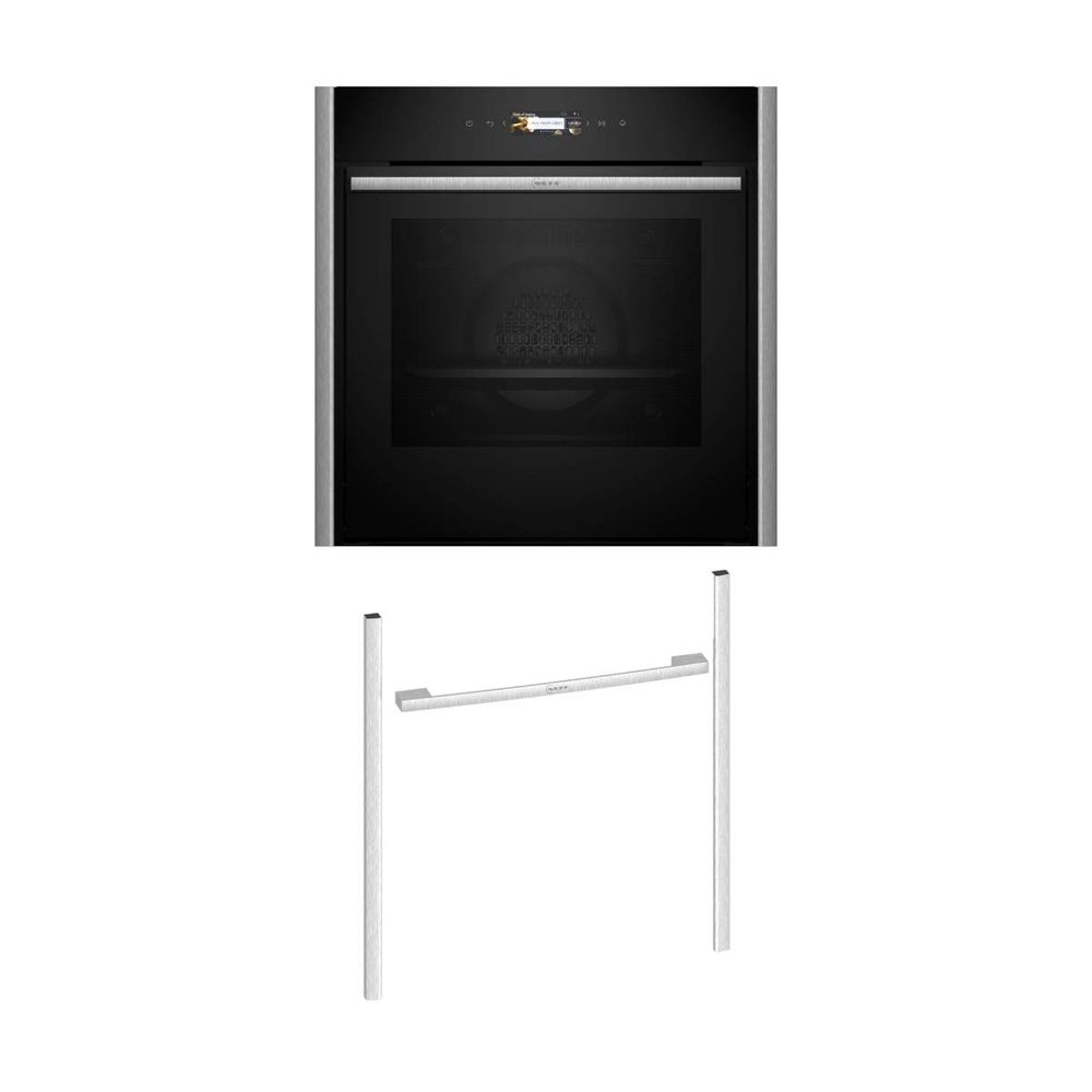 Neff B59CR3AY0 Φούρνος Εντοιχιζόμενος & Z9060MY0 Metallic Silver Flex Design Kit