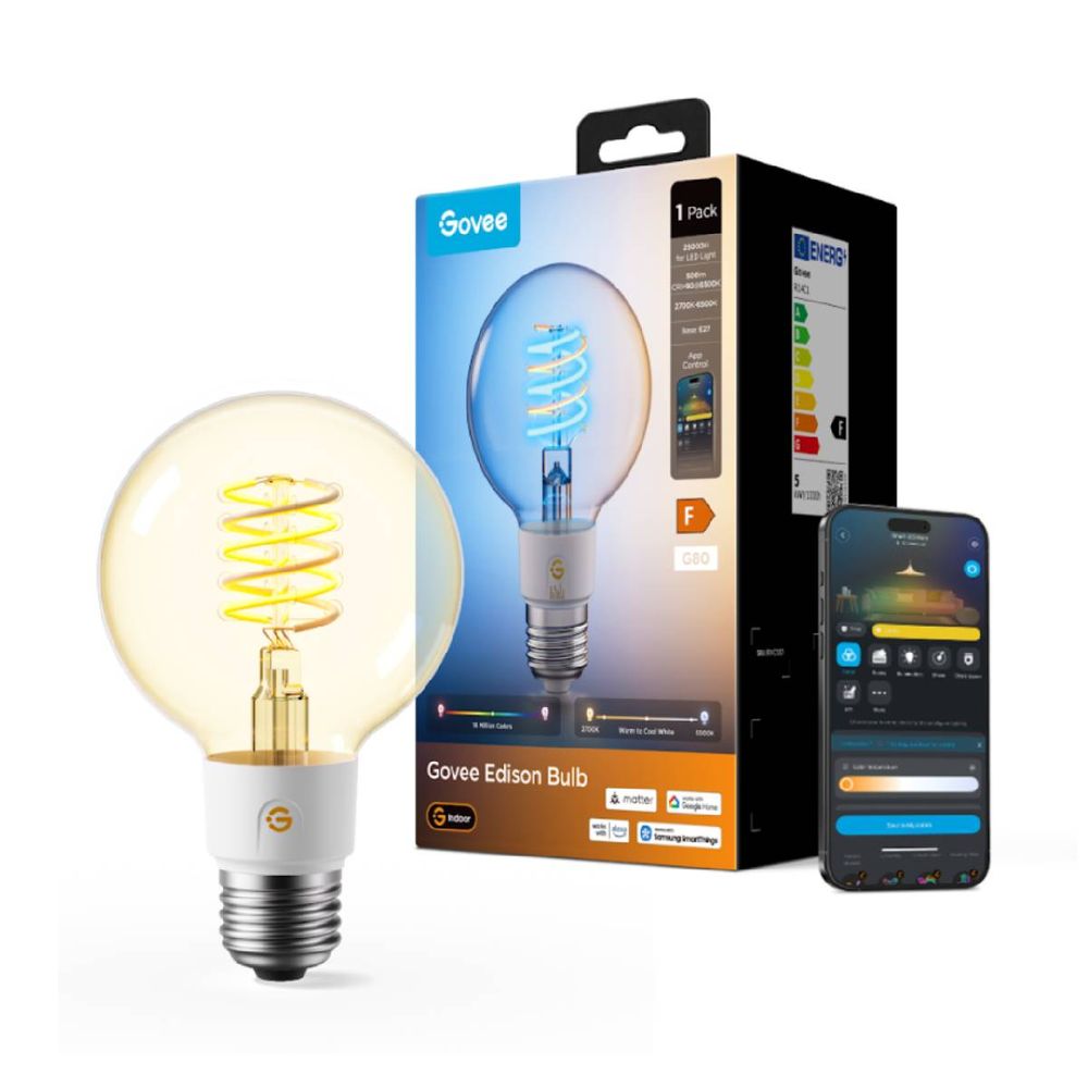 Govee R14C1 Vintage G80 E27 Edison Smart
