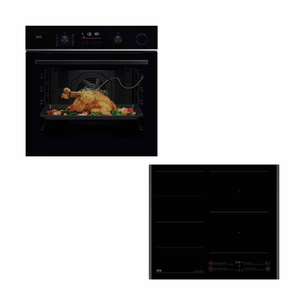 AEG TR6PB531SB Black Φούρνος & TI64IG00FB Επαγωγική Εστία
