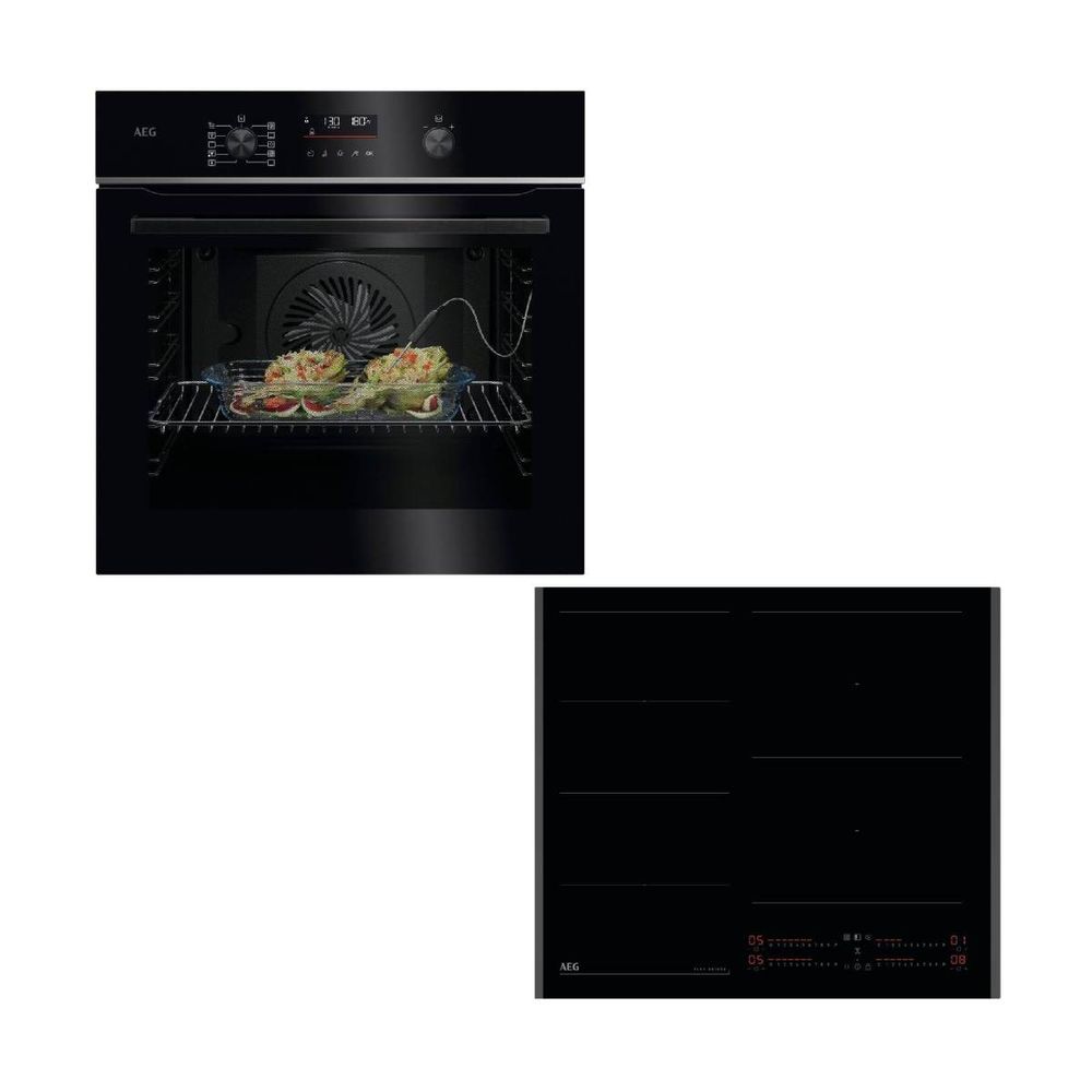 AEG 5000 SurroundCook Φούρνος & TI64IG00FB Επαγωγική Εστία Set Εντοιχισμού