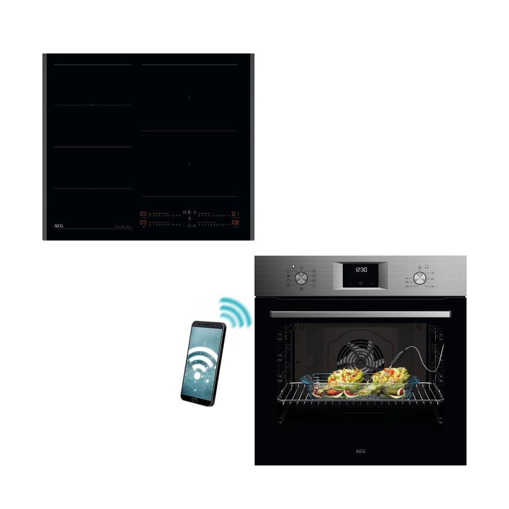 AEG OA5CB31SM Φούρνος & TI64IG00FB Επαγωγική Εστία