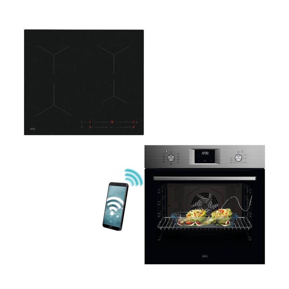AEG OA5CB31SM Φούρνος & 5000 Induction TO64IA0AIT Saphir Matt SE 60cm Επαγωγική Εστία