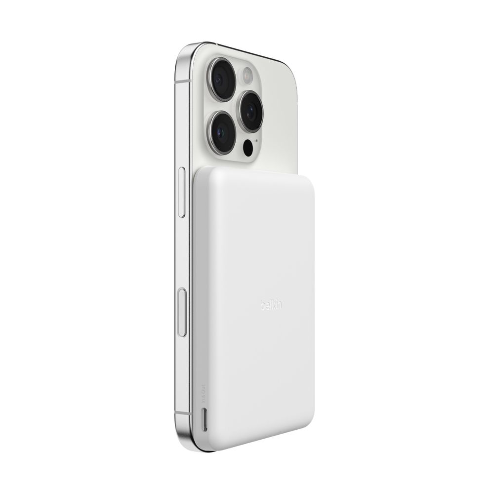 Belkin Slim Magnetic 5.000mAh 7.5W White