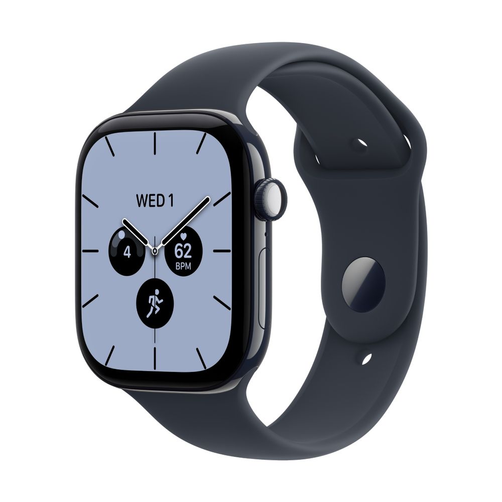 Apple Watch S12 GPS + Cellular 46mm Night Blue Ceramic Case Navy Blue Sport Band S/M