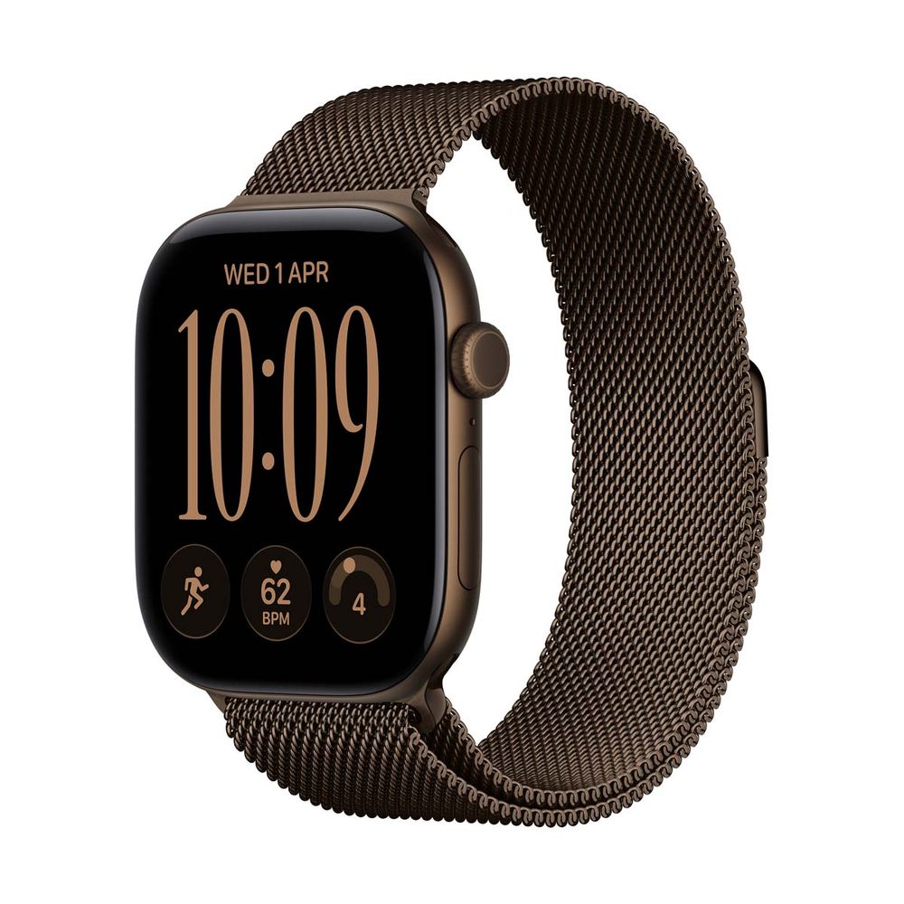 Apple Watch S12 GPS + Cellular 42mm Dark Bronze Aluminium Case Dark Bronze Milanese Loop