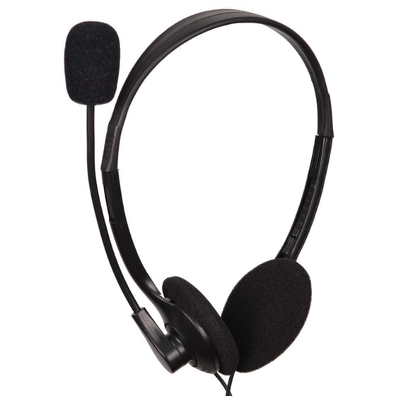 Ακουστικά Headset Gembird MHS-123 με Μικρόφωνο - Μαύρο